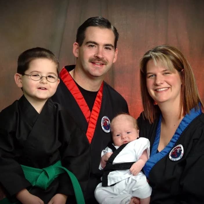 Brett Lechtenberg with family