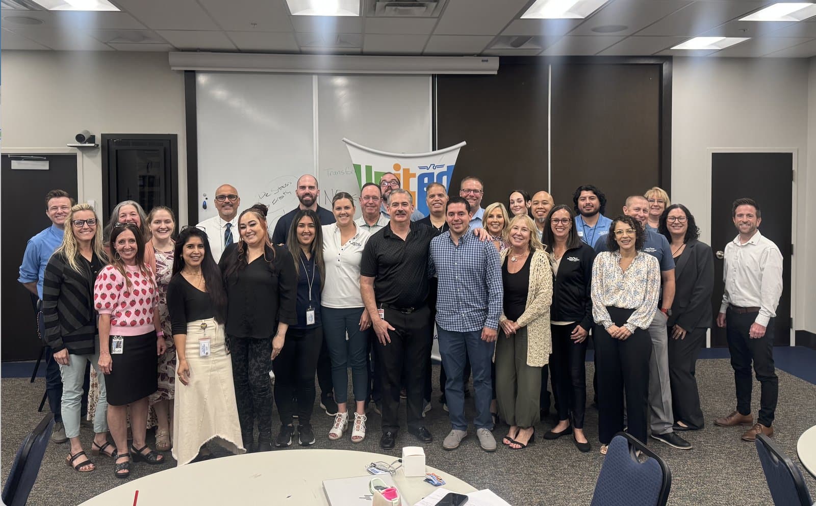 Brett with the America First Credit Union team, Super Ethical Sales & Team Building, August 2026